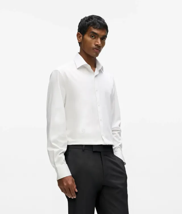 Karl Lagerfeld Classic Hemd Slim Fit Baumwolle Herren