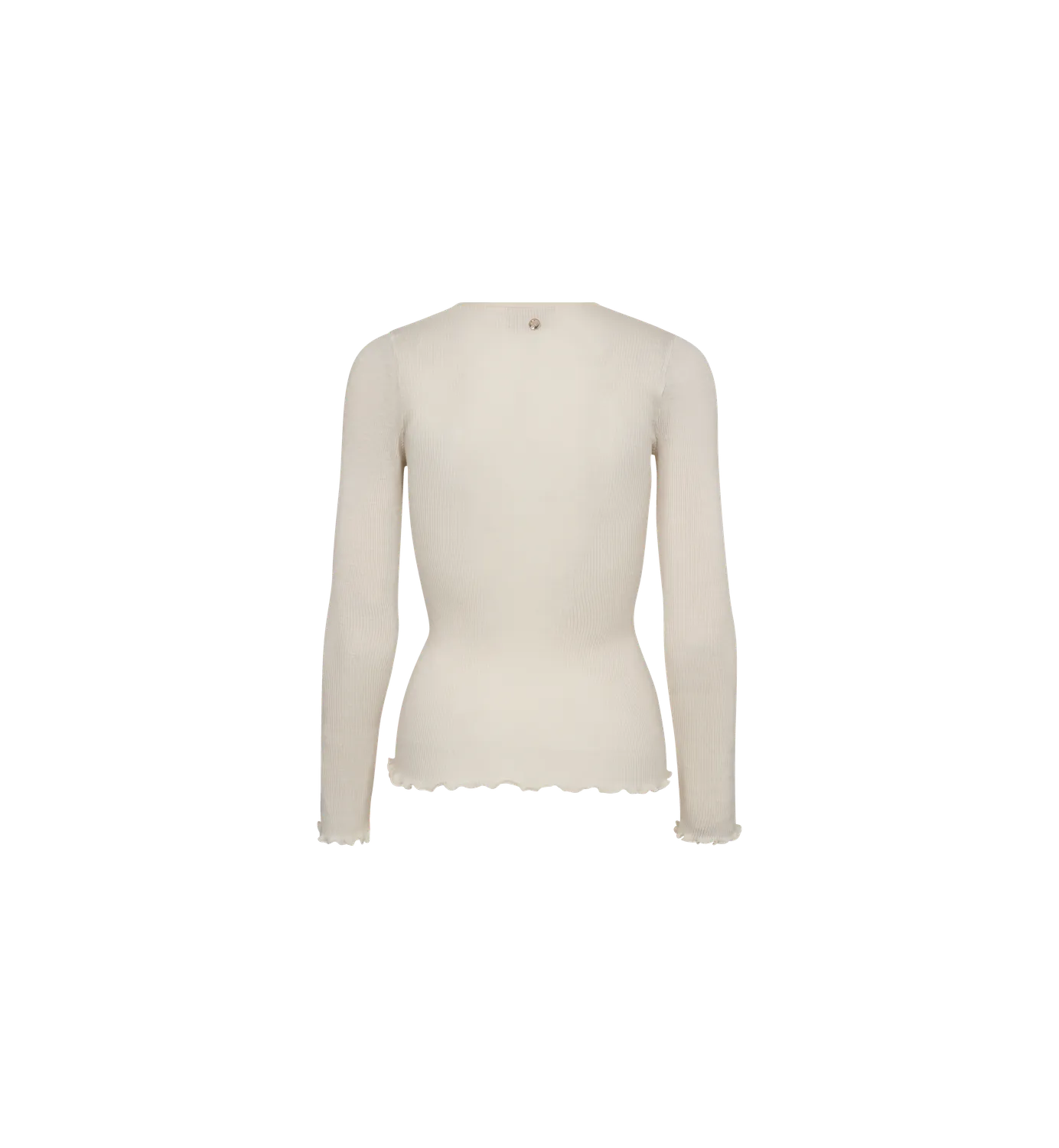 Mos Mosh MMElaine Seamless Silk Langarmshirt Ecru S/M