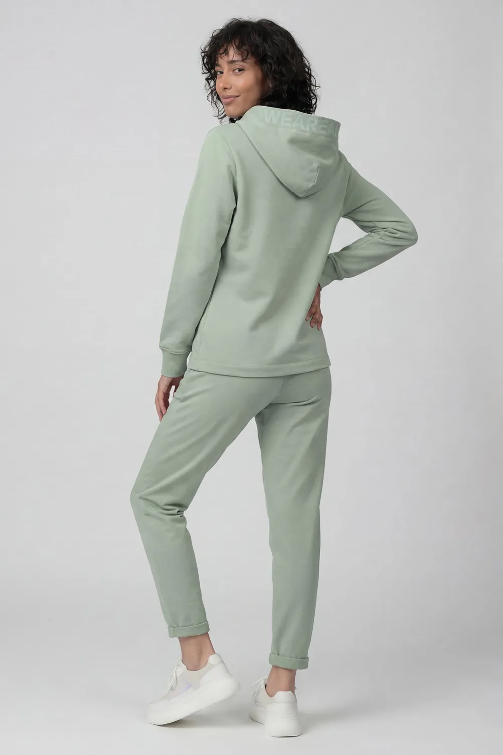 Alife & Kickin MalinAK A Sweatsuit Hellgrün Set