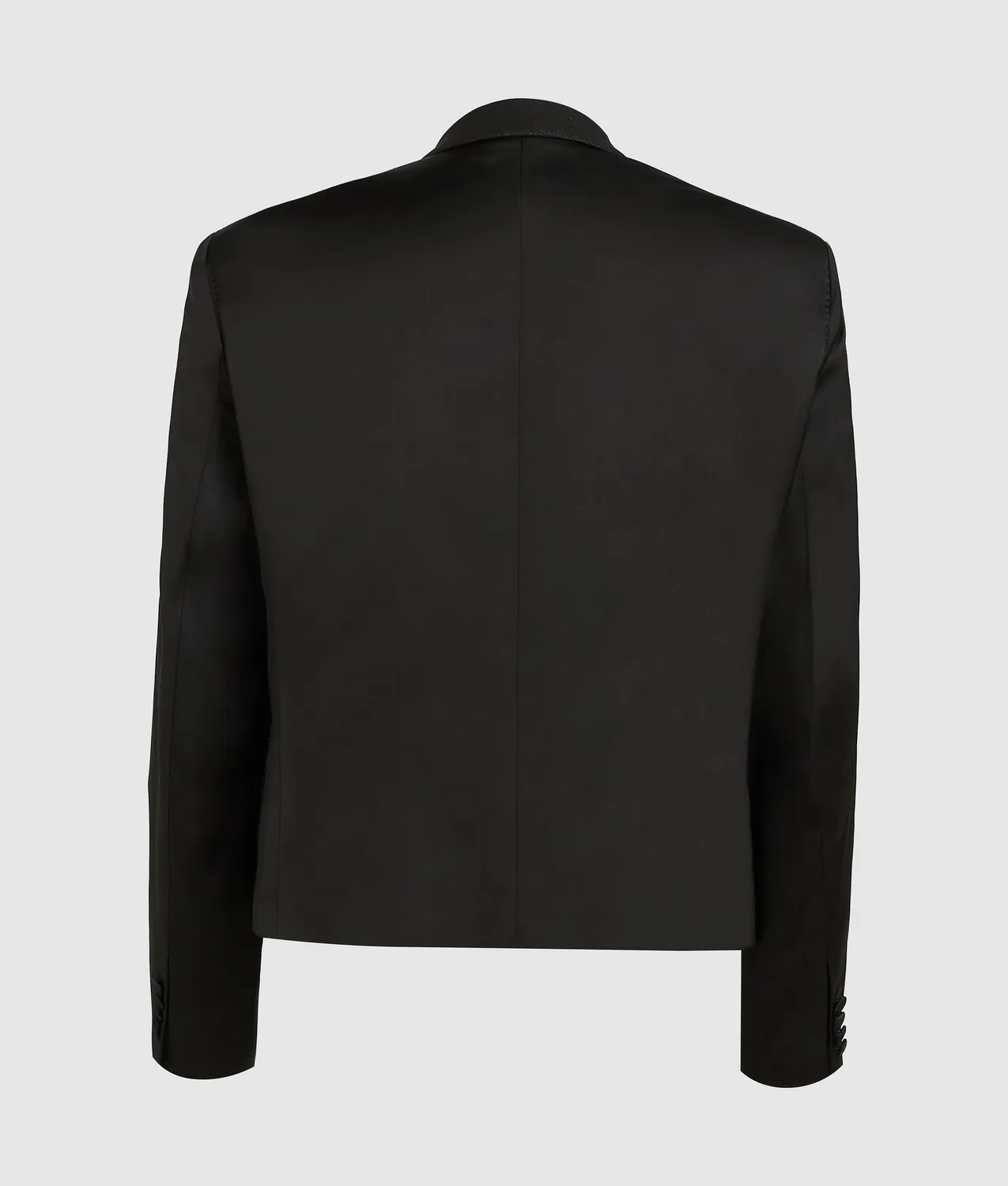 Karl Lagerfeld KL Studio Blazer cropped Satinkragen