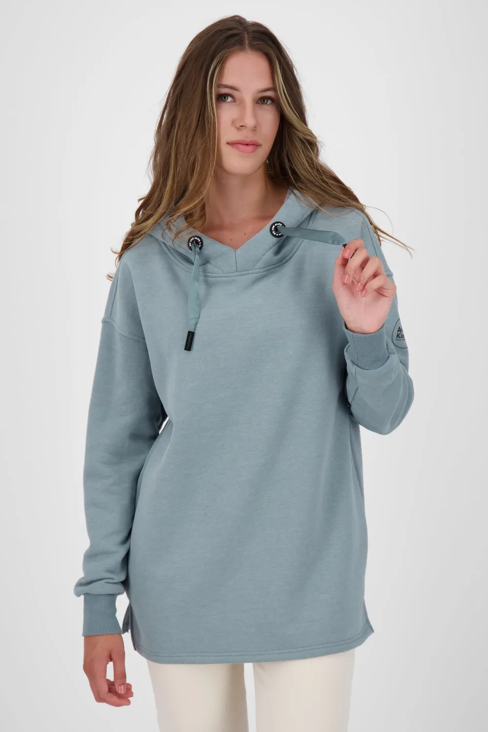 Alife & Kickin JessicaAK A Sweat Grau mit Kapuze