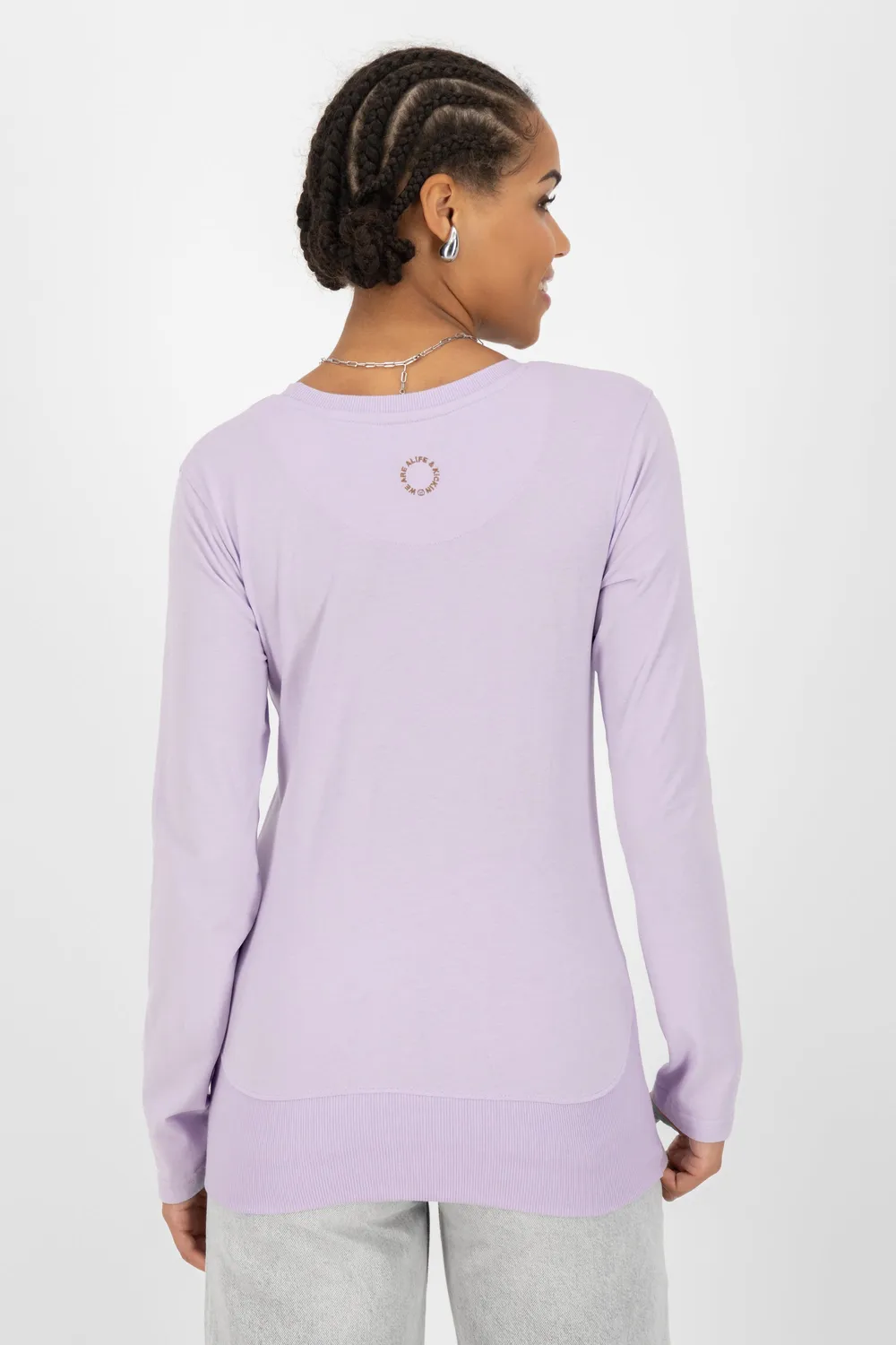 Alife & Kickin ConnyAK A Longsleeve Rosa Lavendel