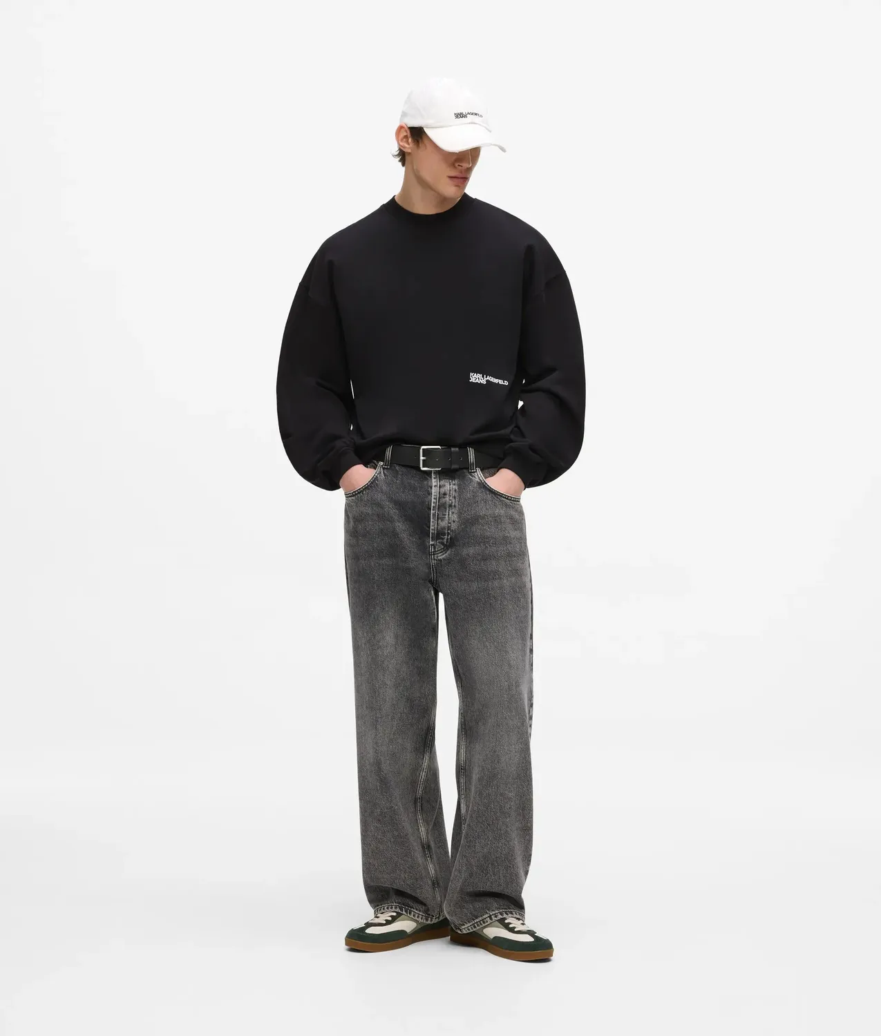 Karl Lagerfeld Jeans Gradient Boxy Sweatshirt Herren Bunt