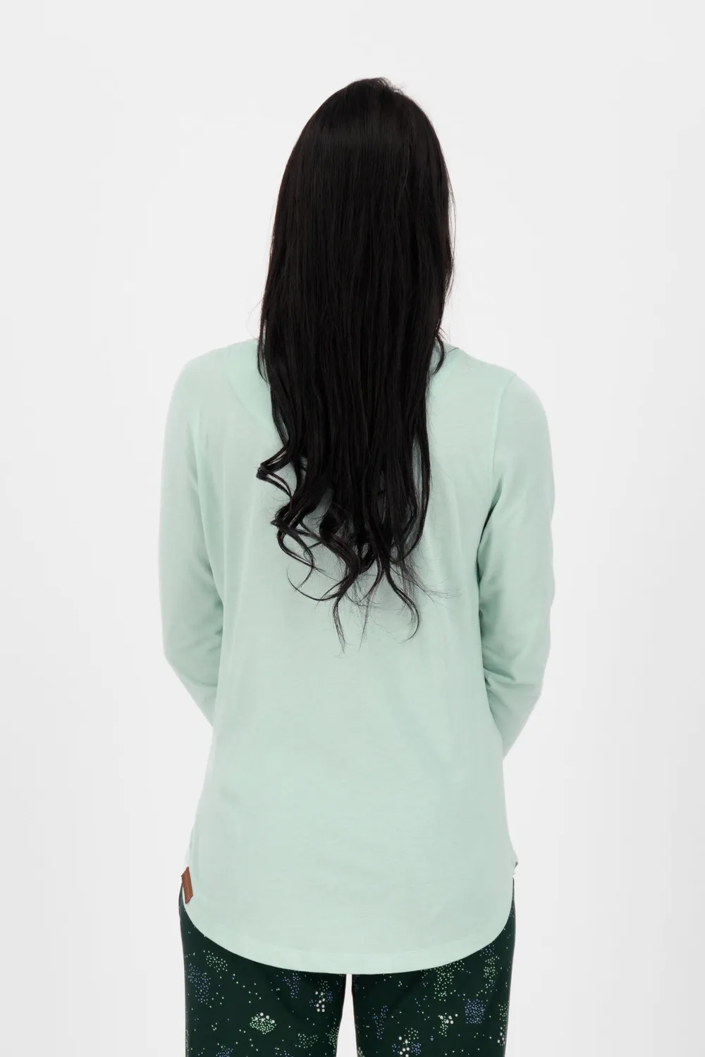 Alife & Kickin LeaAK A Longsleeve hellgrün schmal Damen