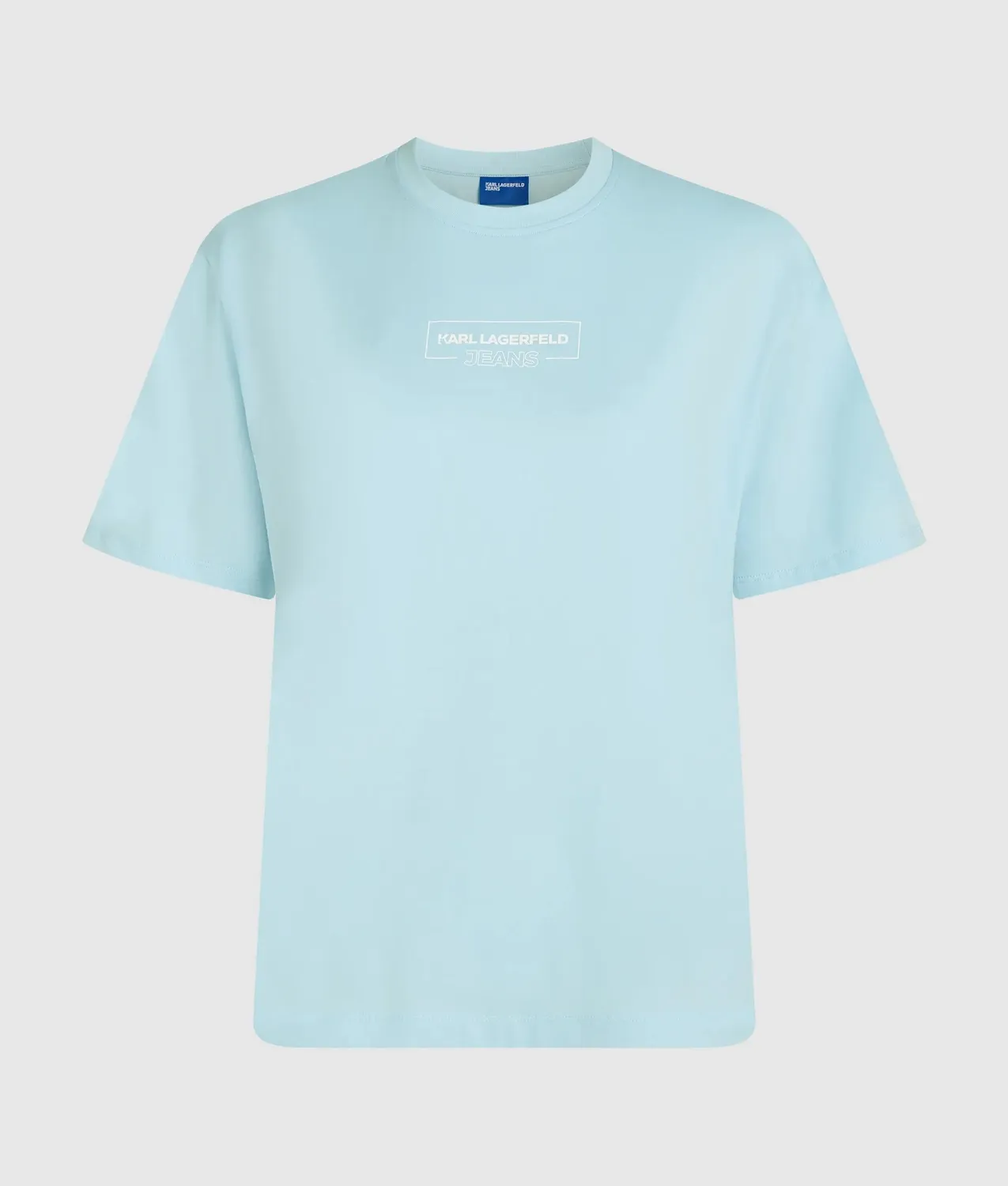 Karl Lagerfeld KL Jeans Outline Logo T-Shirt Baumwolle