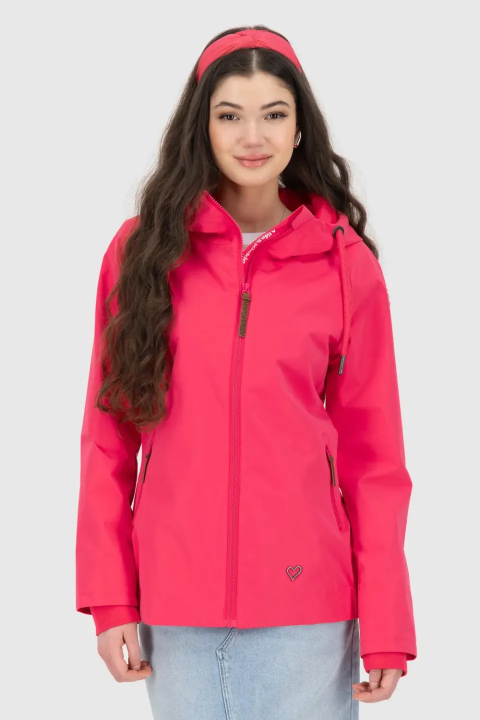 Alife & Kickin BettyAK A Jacke Pink mit Kapuze