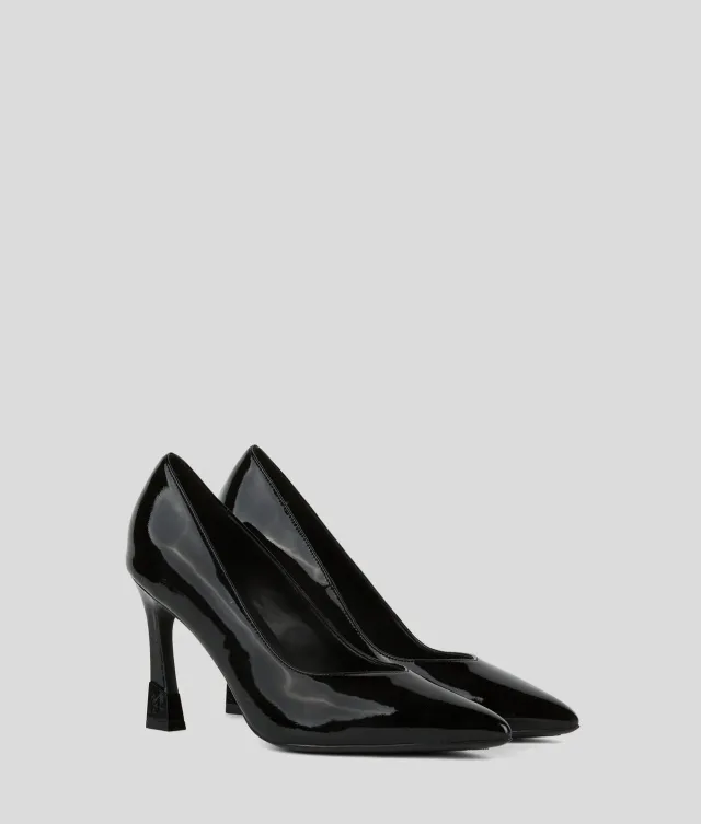 Karl Lagerfeld Premiere 90 Gloss Pumps Lack 90