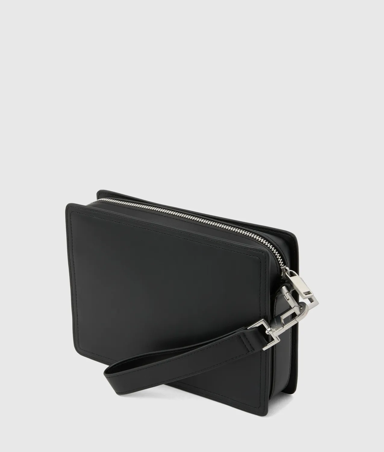 Karl Lagerfeld K/Autograph Pouch Strass Leder