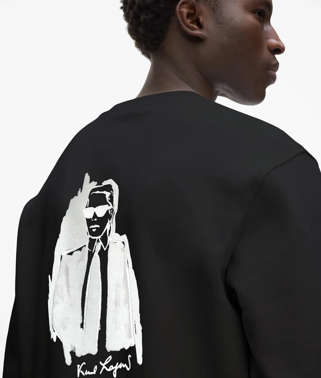 Karl Lagerfeld Karl Print Sweatshirt Herren S-3XL Baumwolle
