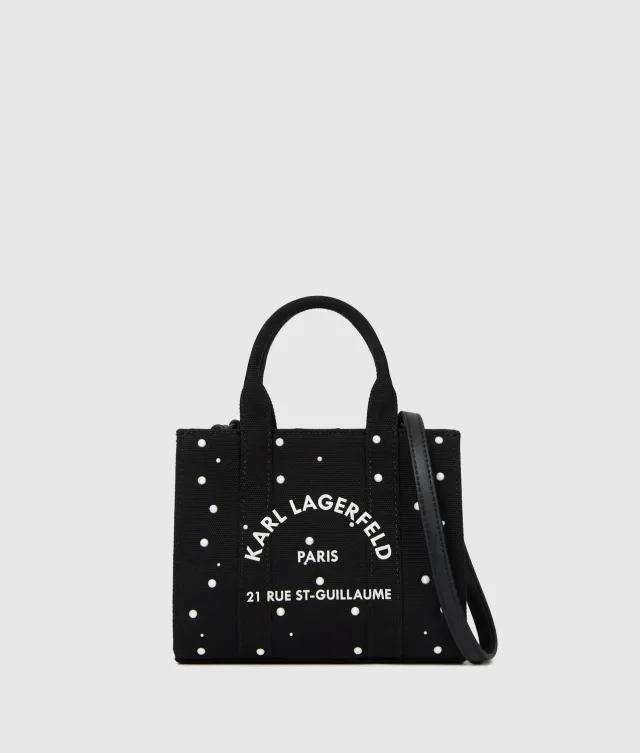 Karl Lagerfeld Rue St-Guillaume Mini Tote Perlen Damen