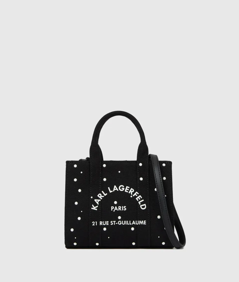 Karl Lagerfeld Rue St-Guillaume Mini Tote Perlen Damen