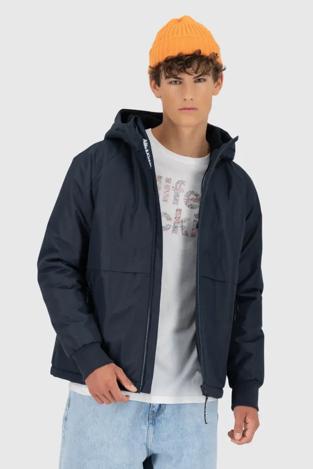 Alife & Kickin MartyAK A Winterjacke Dunkelblau warm gefüttert