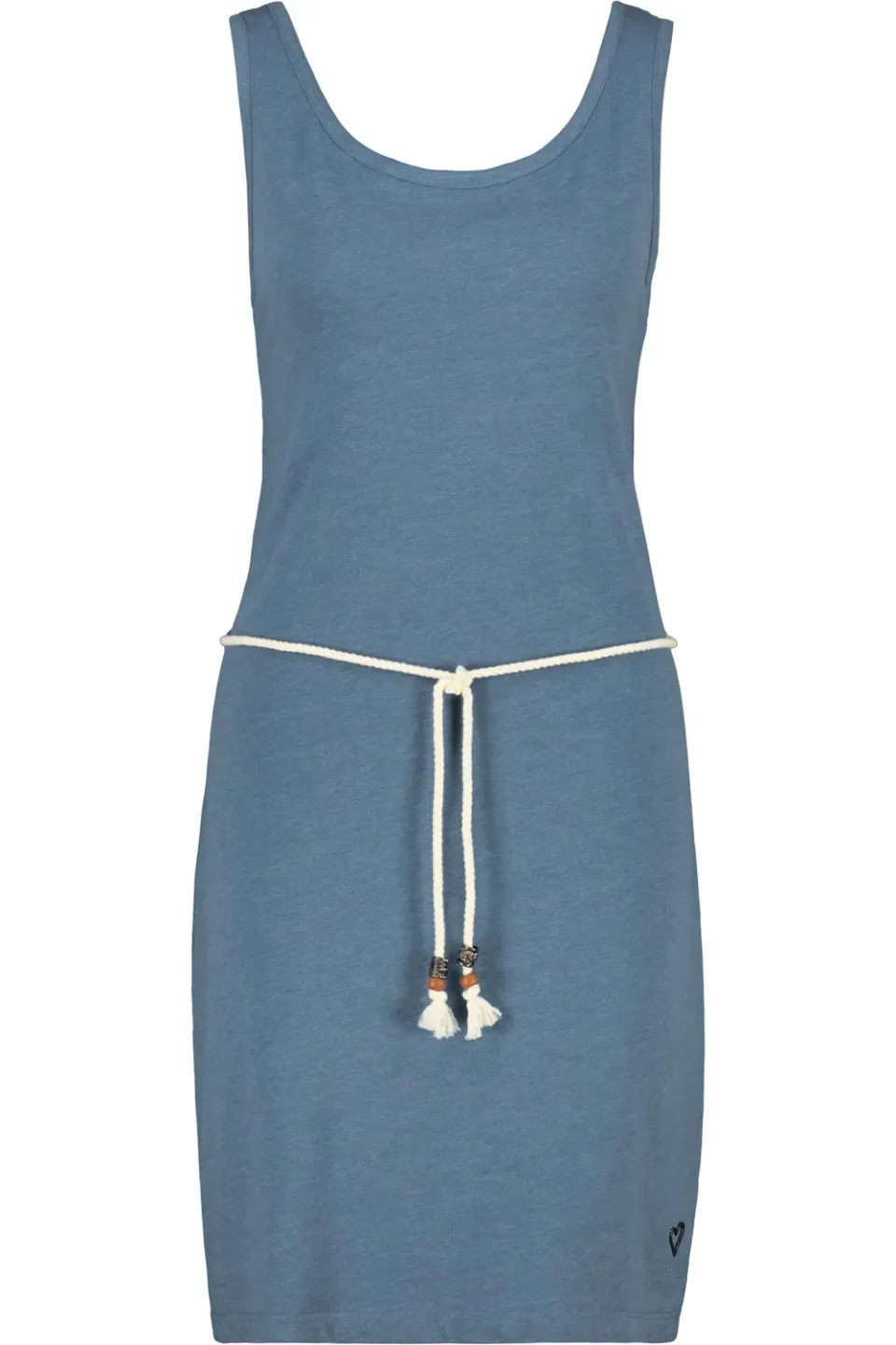 Alife & Kickin JenniferAK A Kleid Blau ärmellos vegan