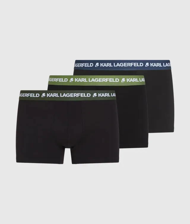 Karl Lagerfeld Eyewear Logo Trunks 3er-Pack Herren Jersey