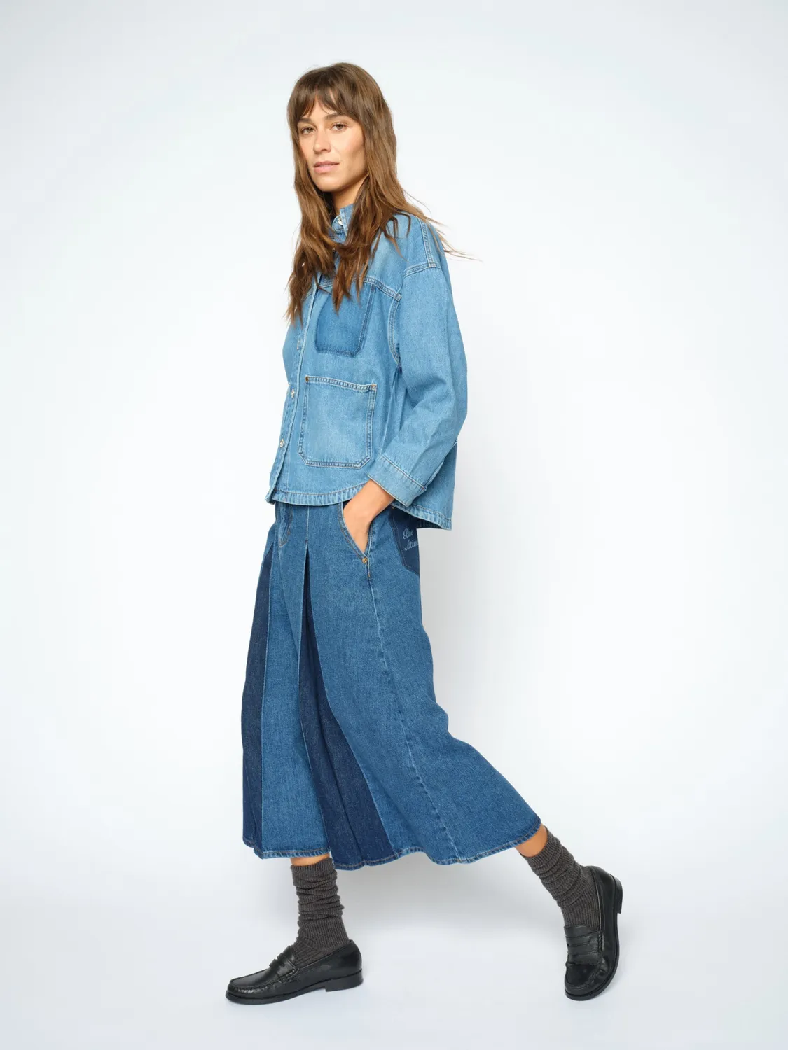 Mos Mosh MMDany Enk Rock Denim Hohe Taille