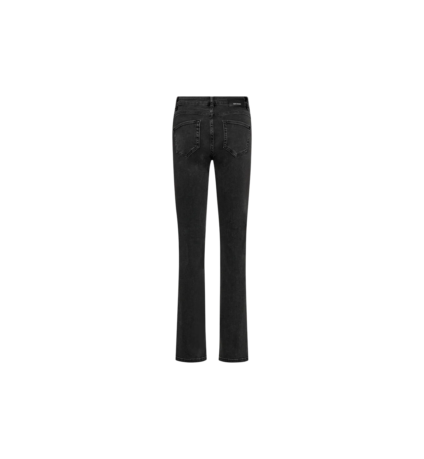 Mos Mosh Ashley Deluxe Jeans Grey Flare Mid Waist