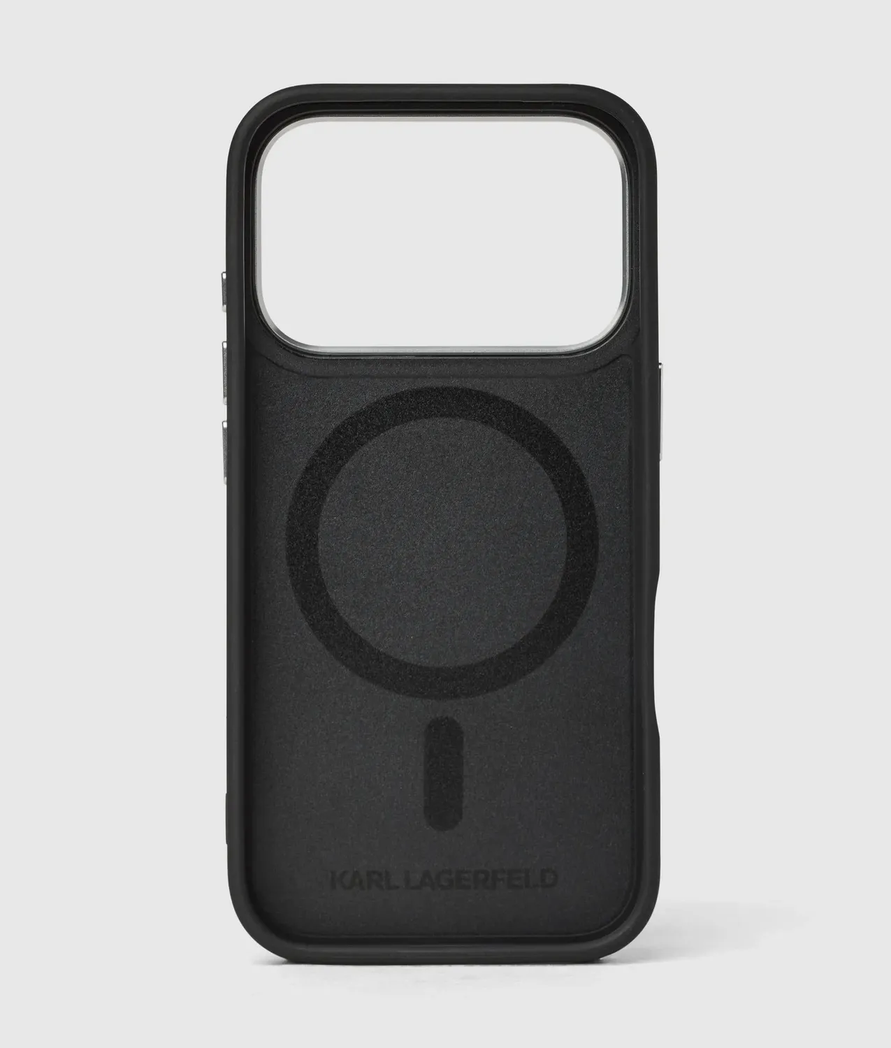 Karl Lagerfeld Ikon Karl iPhone 16 Pro Handyhülle One Size Leder-Optik