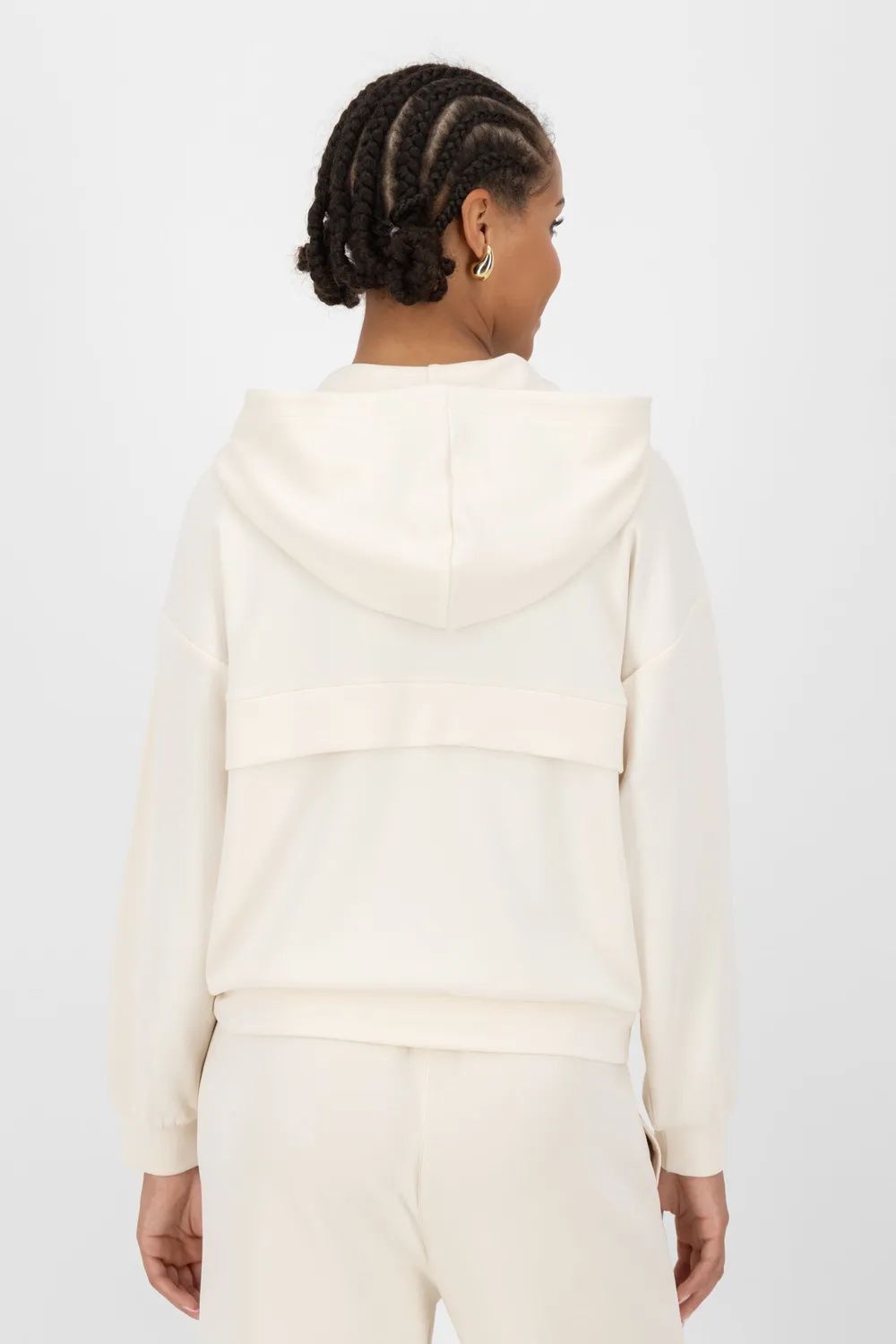 Alife & Kickin MajviAK T Hoodie Beige oversize supersoft