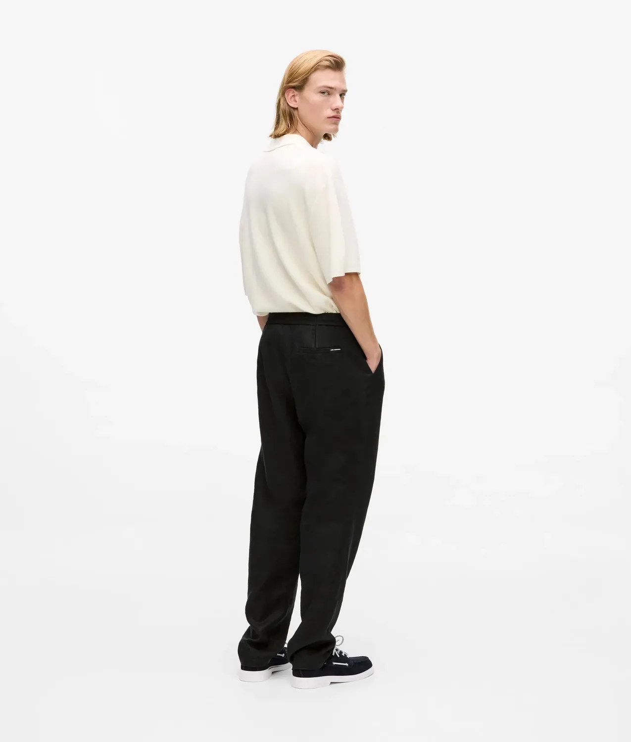 Karl Lagerfeld Lightweight Leinen Hose Linen XS