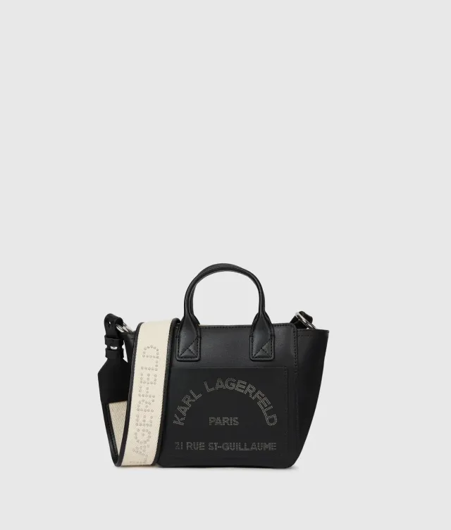 Karl Lagerfeld K/Daily Mini Pocket Tote Leder schwarz Einheitsgr.