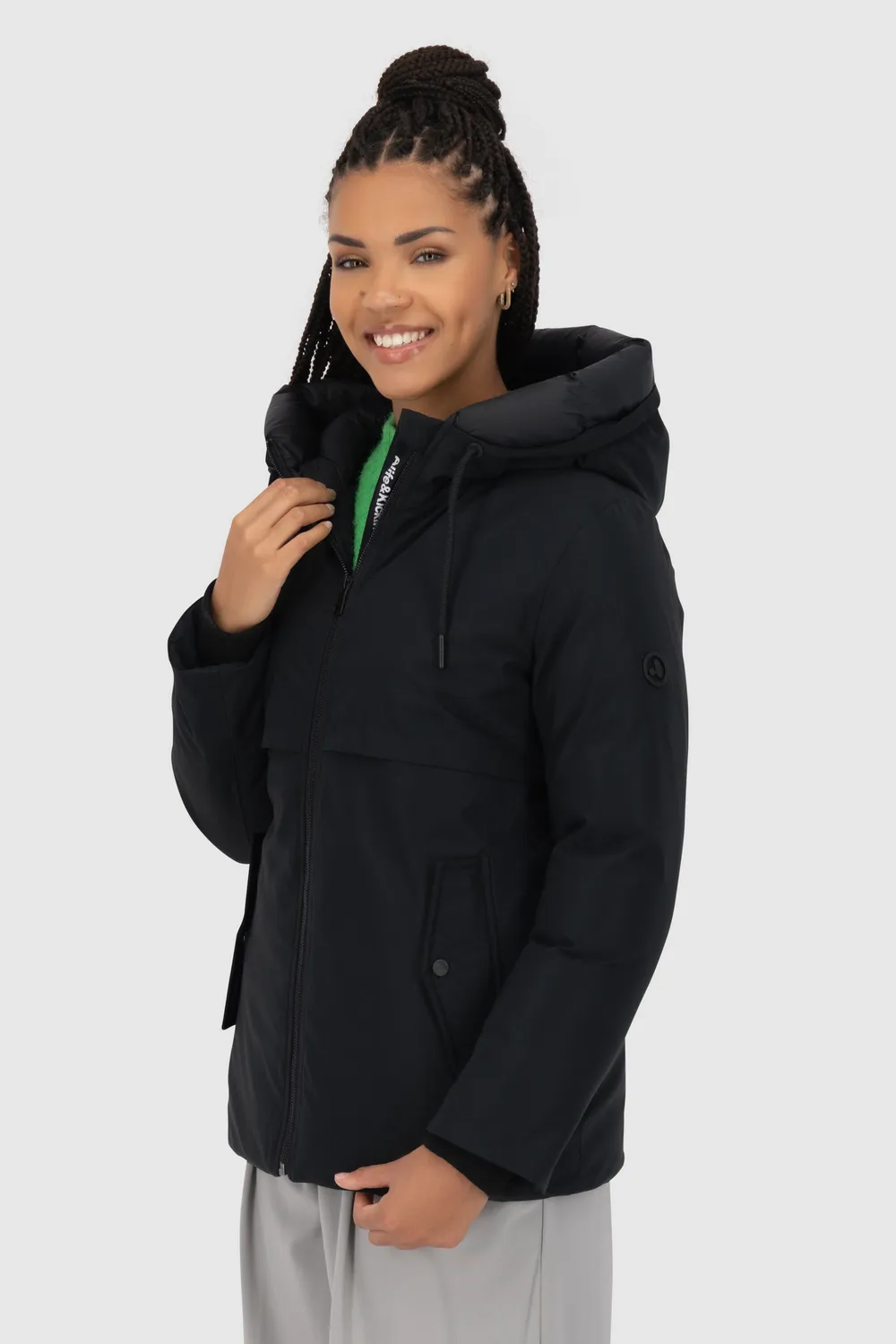 Alife & Kickin CicelyAK A Winterjacke Damen Schwarz