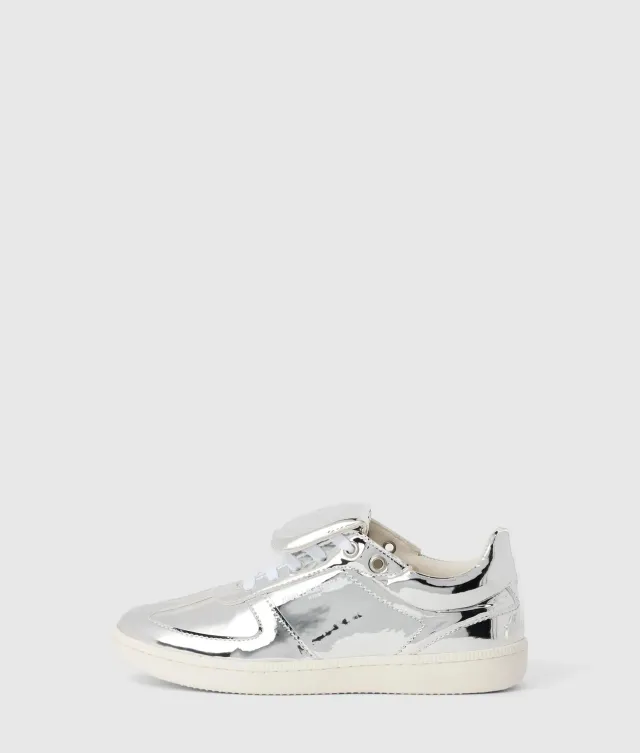 Karl Lagerfeld Choupette Sneaker Mädchen Silber Mirror