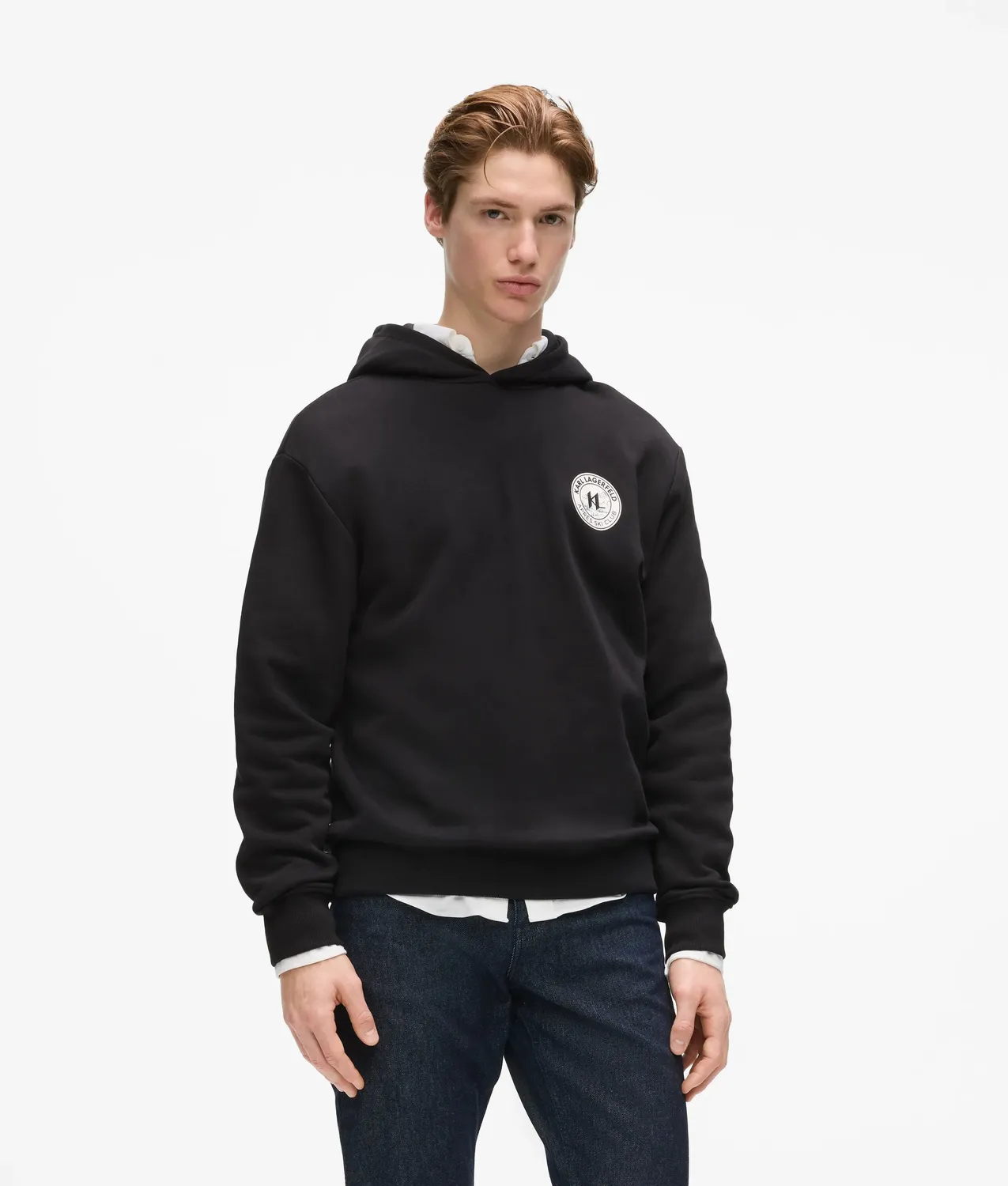 Karl Lagerfeld Après Ski Club Hoodie mit Rückenprint