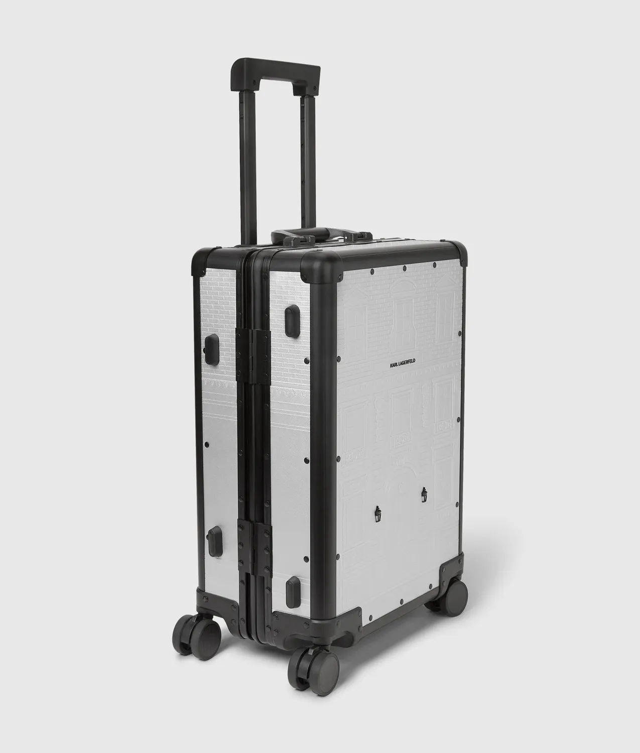 Karl Lagerfeld Maison de Karl Trolley Reisekoffer metallic