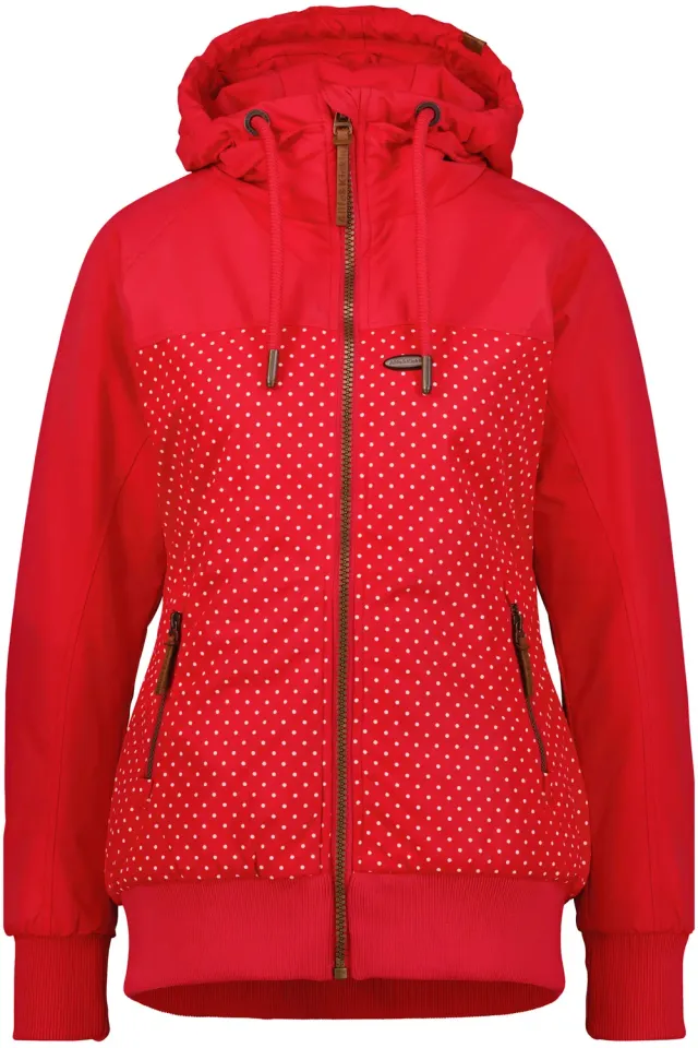 Alife & Kickin MaliaAK B Jacke Damen rot gefüttert Teddy