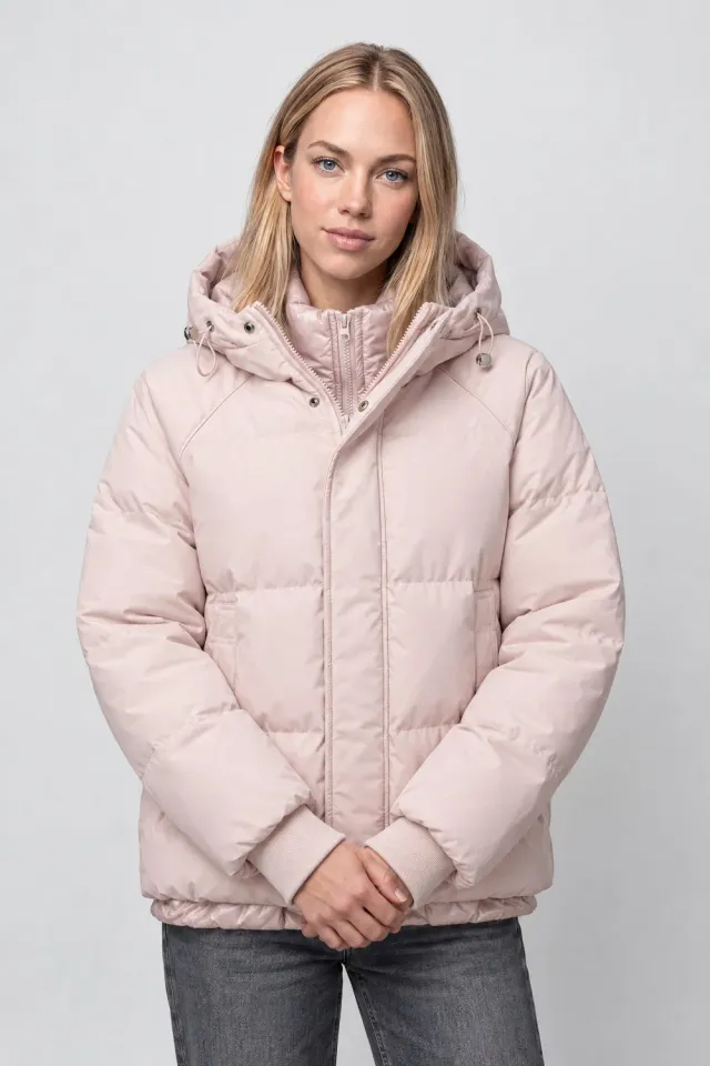 Alife & Kickin RoxaneAK A Pufferjacke Braun Winter