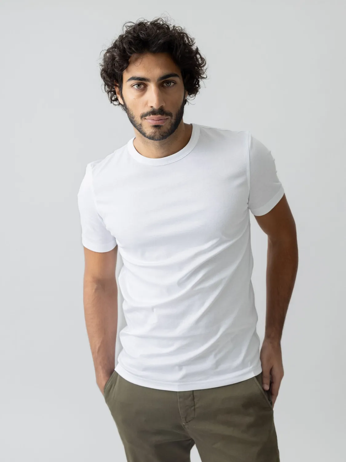 Mos Mosh MMGPerry O-Neck Tee T-Shirt Weiß Bestseller