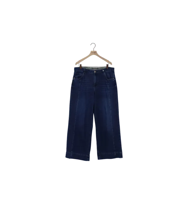 Mos Mosh ReLoved MMReem Epic Jeans Dark Blue 33 Wide Leg