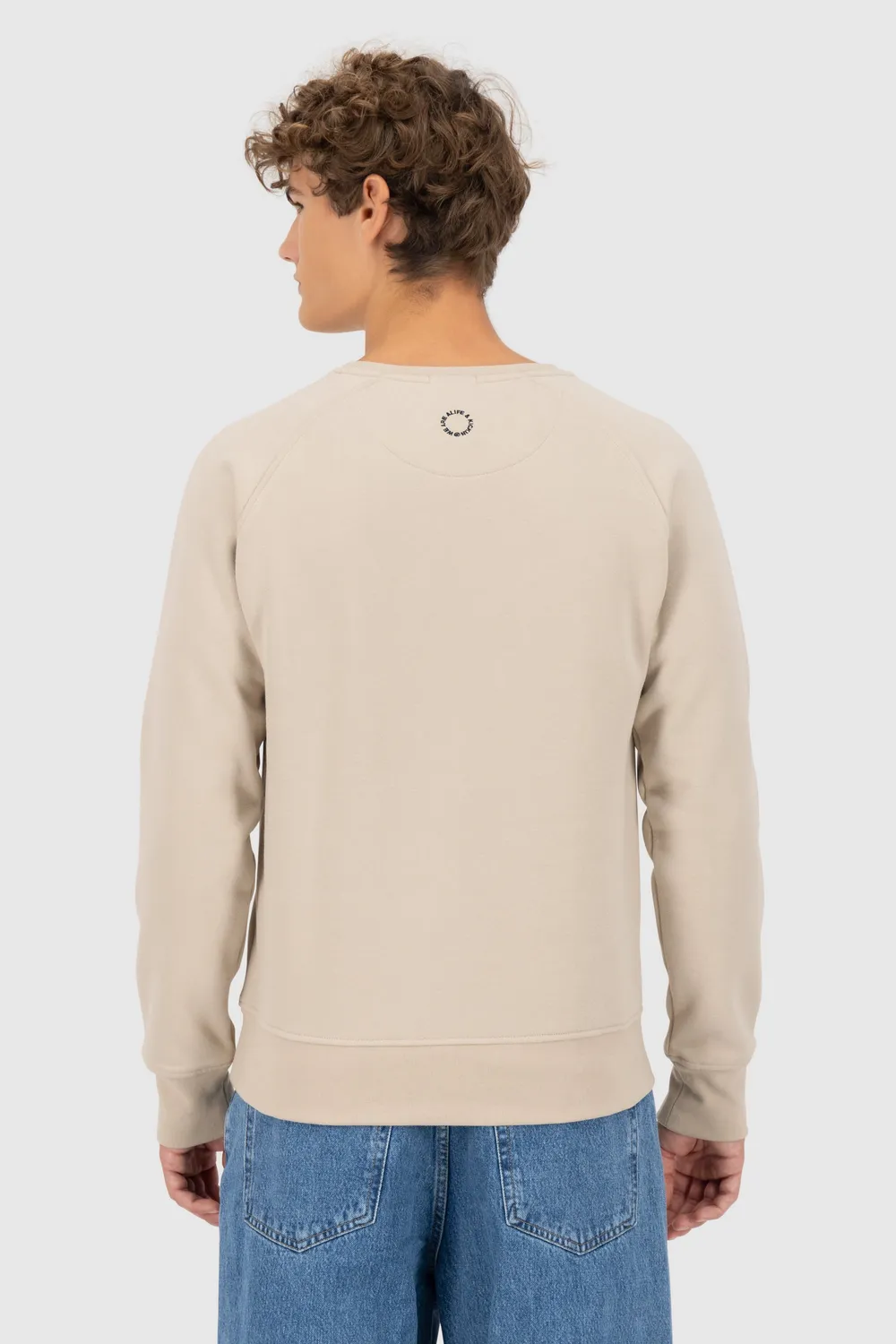 Alife & Kickin LevinAK A Sweatshirt Beige Herren