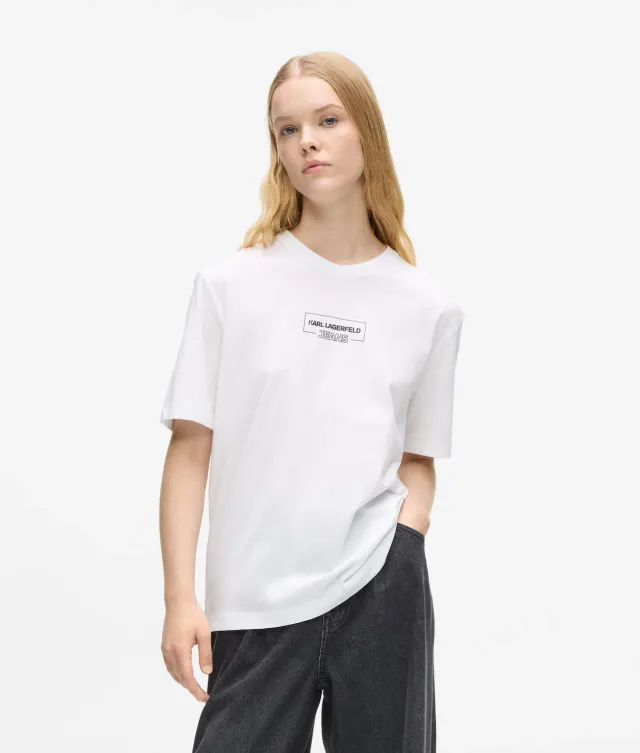Karl Lagerfeld KL Jeans Outline T-Shirt XS-XL Baumwolle