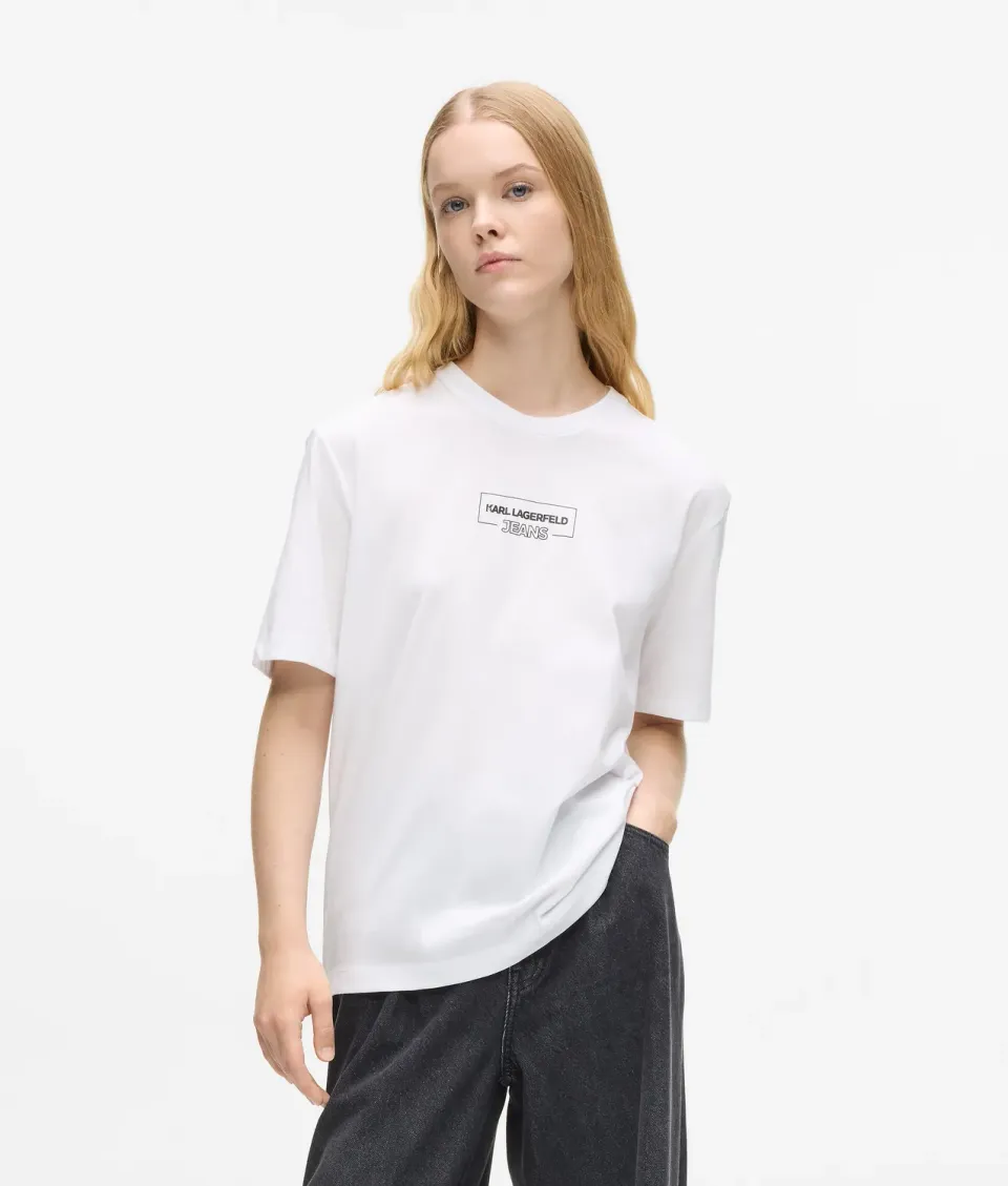 Karl Lagerfeld KL Jeans Outline T-Shirt XS-XL Baumwolle