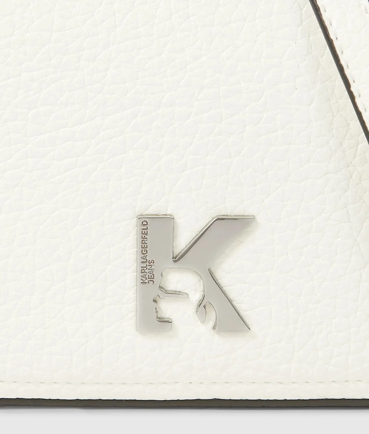 Karl Lagerfeld K Logo Camera Bag genarbt verstellbar