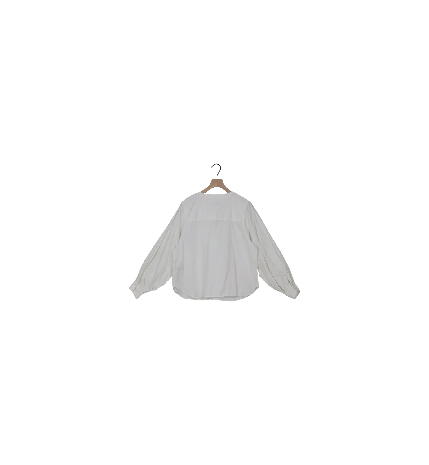 Mos Mosh MMYen Blouse M weiße Baumwollbluse V-Ausschnitt