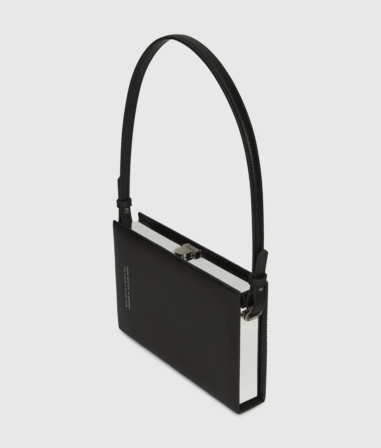 Karl Lagerfeld K/Soiree Book Minaudière Clutch Strass
