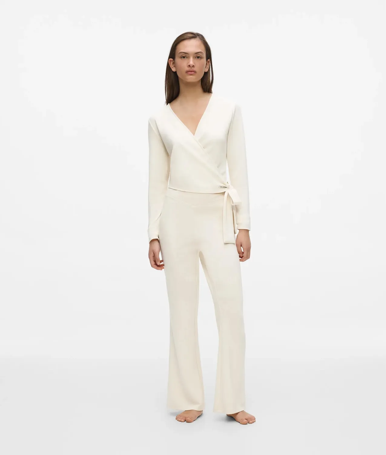 Karl Lagerfeld Loungewear Flared-Hose XS-XL V-Bund