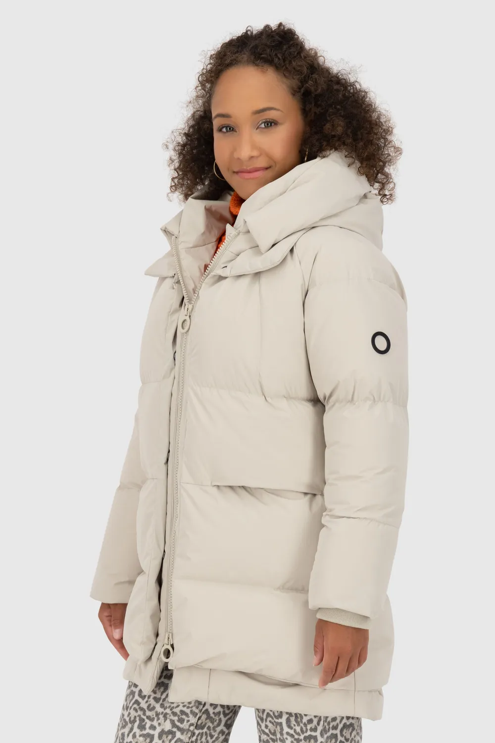 Alife & Kickin LykkeAK A Pufferjacke beige warm gefüttert
