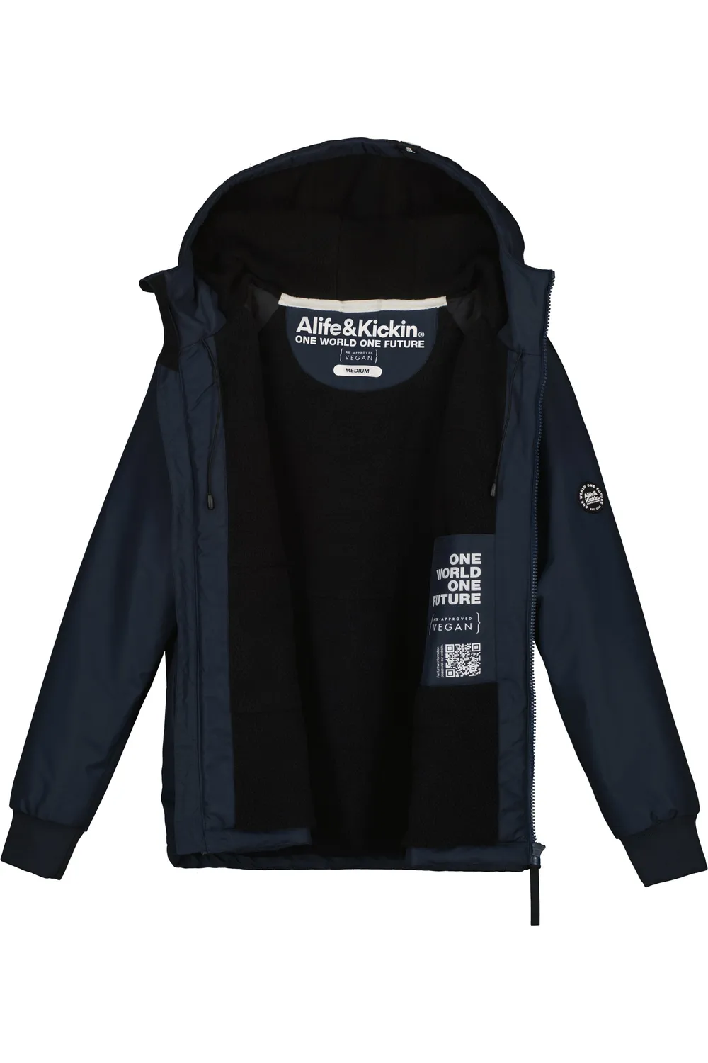 Alife & Kickin MartyAK A Winterjacke Dunkelblau warm gefüttert