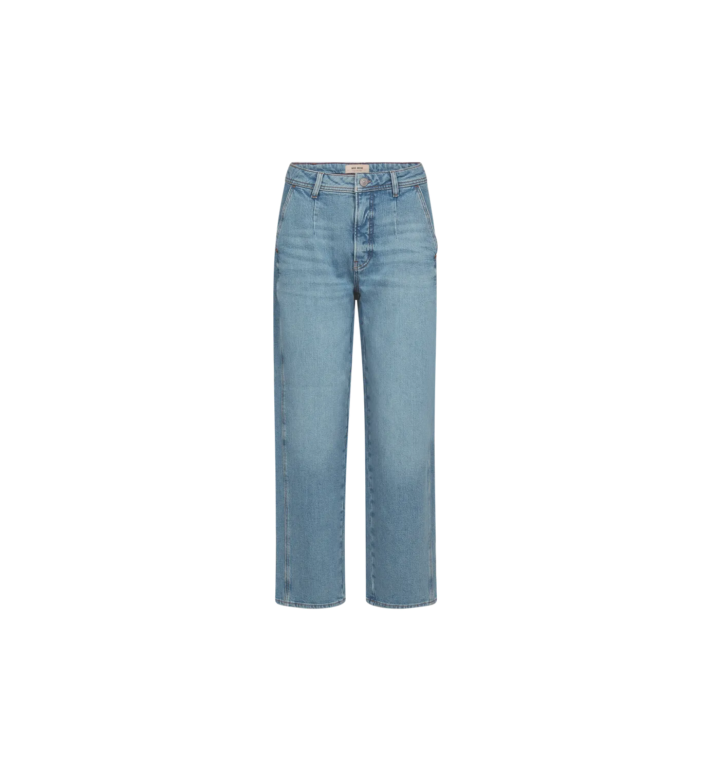 Mos Mosh MMSandie Ray Barrel Jeans Blau High Waist