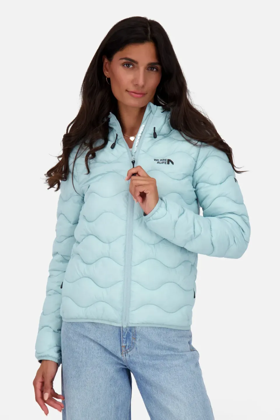 Alife & Kickin RoxanneAK A Steppjacke Damen blau leicht