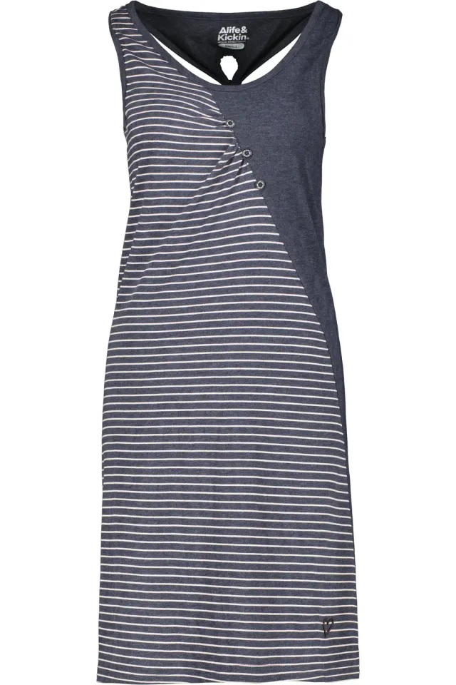 Alife & Kickin CameronAK B Kleid Damen dunkelblau kurz