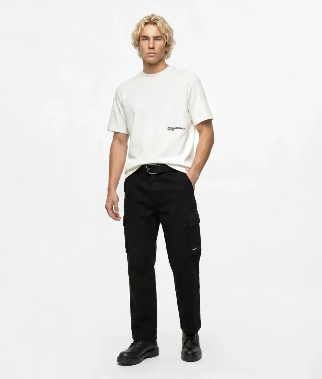 Karl Lagerfeld KL Jeans Cargo Hose Coated Herren