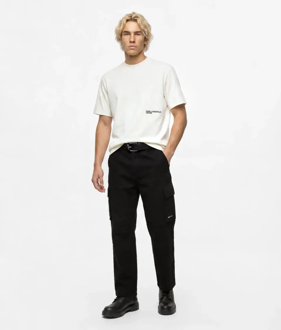 Karl Lagerfeld KL Jeans Cargo Hose Coated Herren