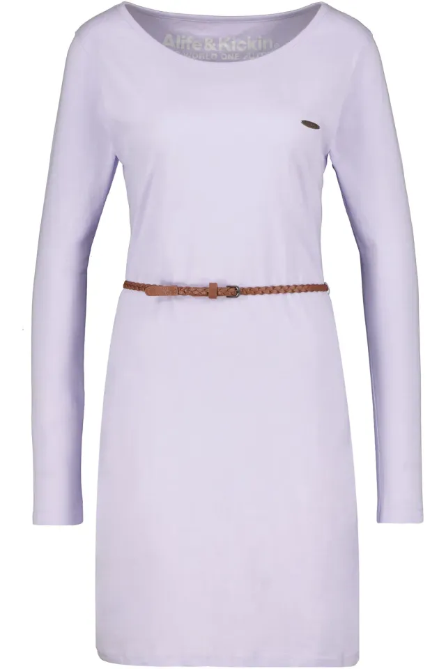 Alife & Kickin EllinAK A Langarmkleid Violett