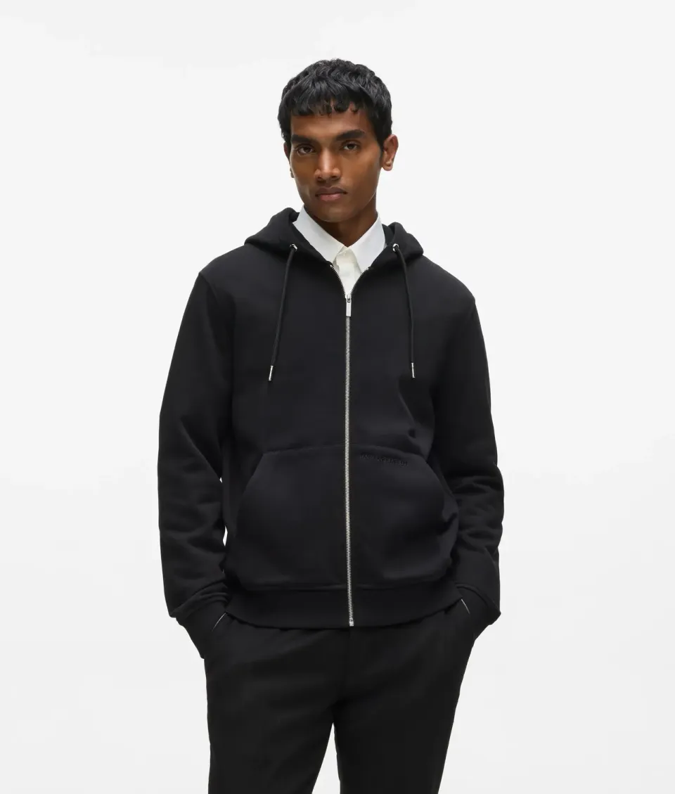 Karl Lagerfeld Ikon Bouclé Kameo Sweatjacke
