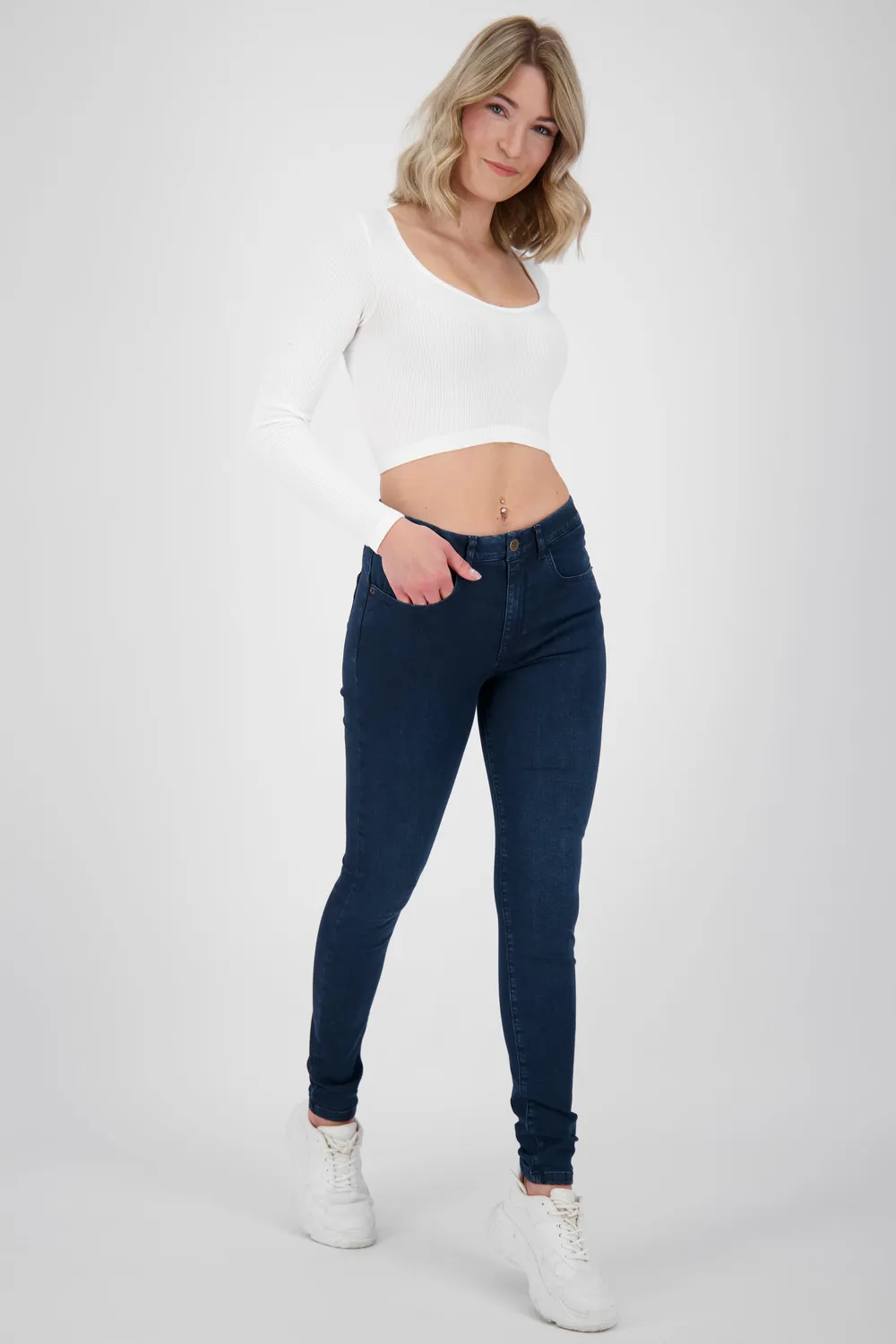 Alife & Kickin ChelseaAK A Jeggings dunkelblau Skinny Damen