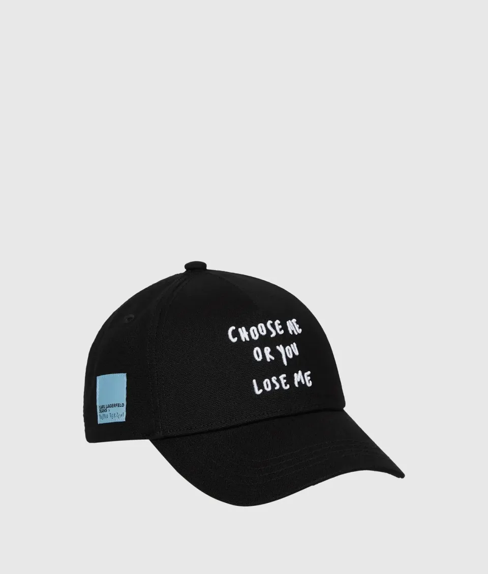 Karl Lagerfeld KLJ X Pietro Terzini Cap Baumwolle One Size